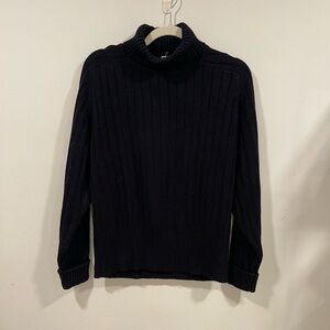 Christina Men's Dark Turtleneck Sweater